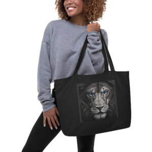 Lion Pride Large organic tote bag