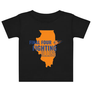 Illini Fighting Four Baby jersey t-shirt