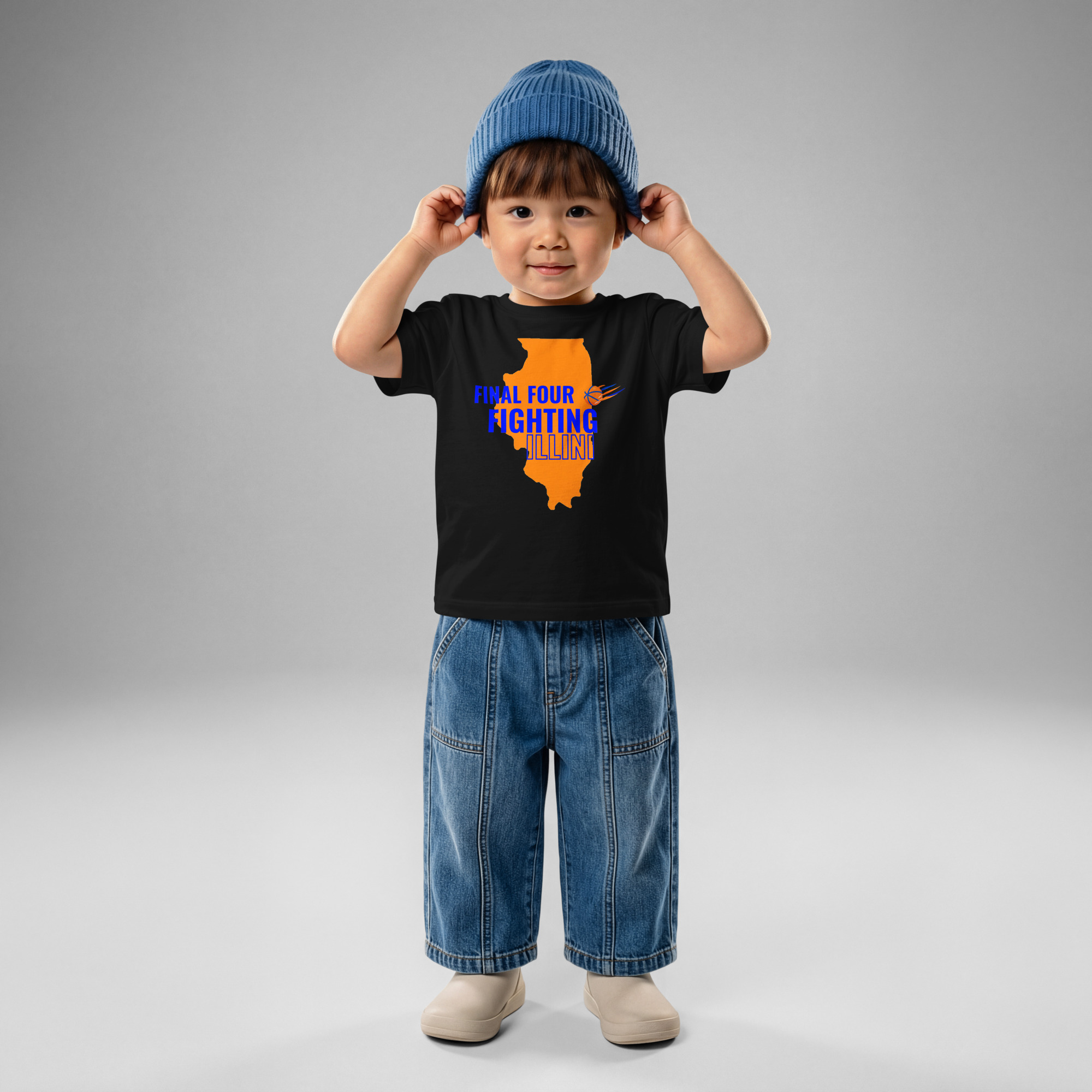 Illini Fighting Four Baby jersey t-shirt - Image 2